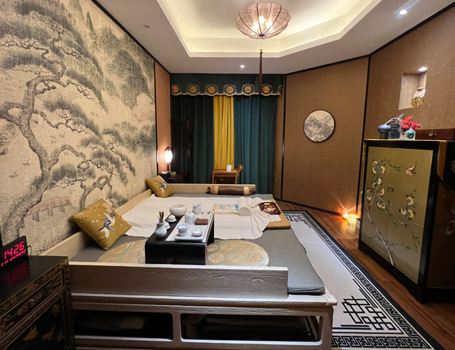 杭州下城足疗减压会所环境展示（二）一种真挚的艺术生活态度